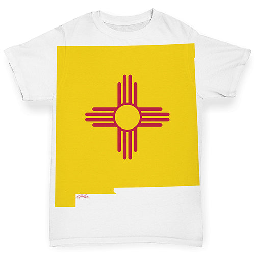 USA States and Flags New Mexico Baby Toddler ALL-OVER PRINT Baby T-shirt