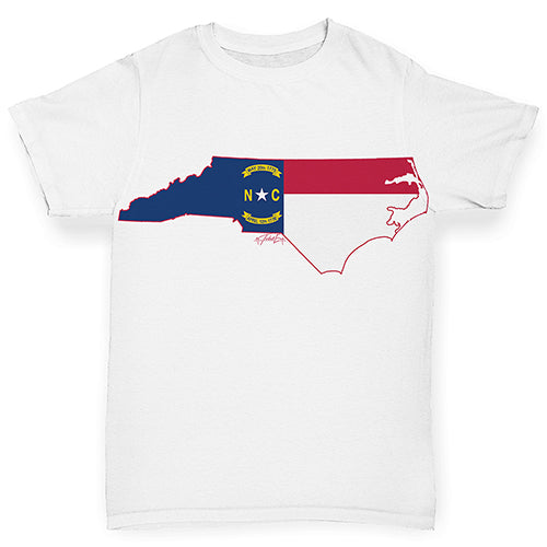 USA States and Flags North Carolina Baby Toddler ALL-OVER PRINT Baby T-shirt