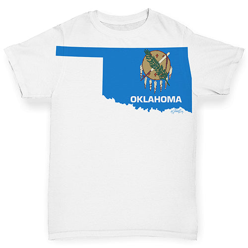 USA States and Flags Oklahoma Baby Toddler ALL-OVER PRINT Baby T-shirt
