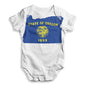 USA States and Flags Oregon Baby Unisex ALL-OVER PRINT Baby Grow Bodysuit