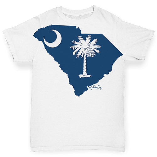 USA States and Flags South Carolina Baby Toddler ALL-OVER PRINT Baby T-shirt