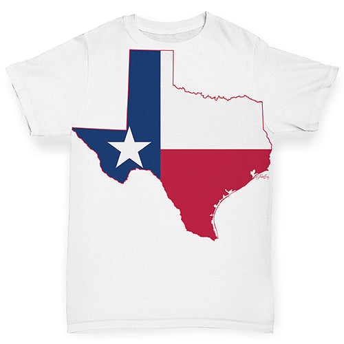 USA States and Flags Texas Baby Toddler ALL-OVER PRINT Baby T-shirt
