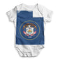 USA States and Flags Utah Baby Unisex ALL-OVER PRINT Baby Grow Bodysuit