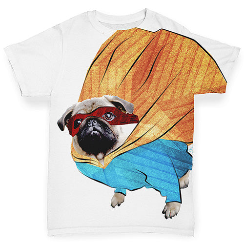 Super Hero Pug Baby Toddler ALL-OVER PRINT Baby T-shirt