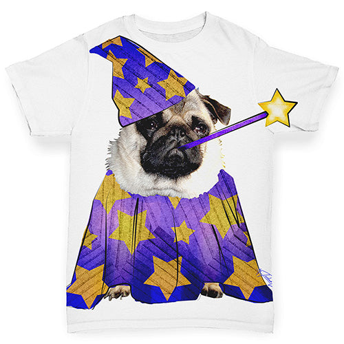 Wizard Pug Baby Toddler ALL-OVER PRINT Baby T-shirt