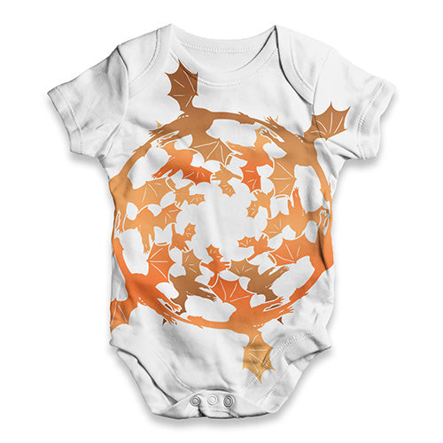 Dragons Spiral Baby Unisex ALL-OVER PRINT Baby Grow Bodysuit