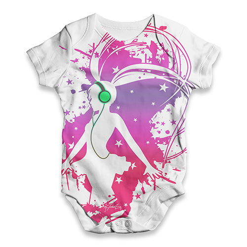 Musical Explosion Baby Unisex ALL-OVER PRINT Baby Grow Bodysuit