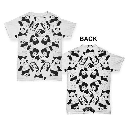 Family Of Panda's Baby Toddler ALL-OVER PRINT Baby T-shirt