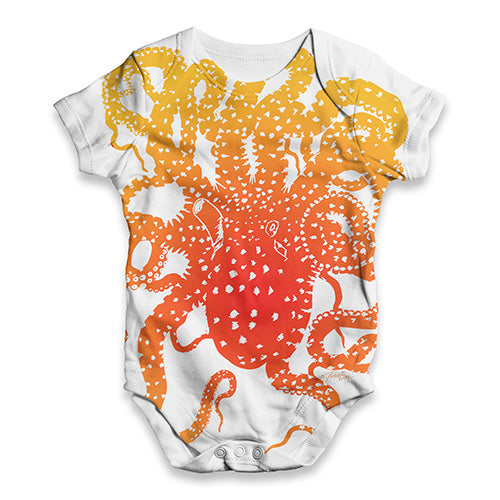 Octopus Tentacles Baby Unisex ALL-OVER PRINT Baby Grow Bodysuit