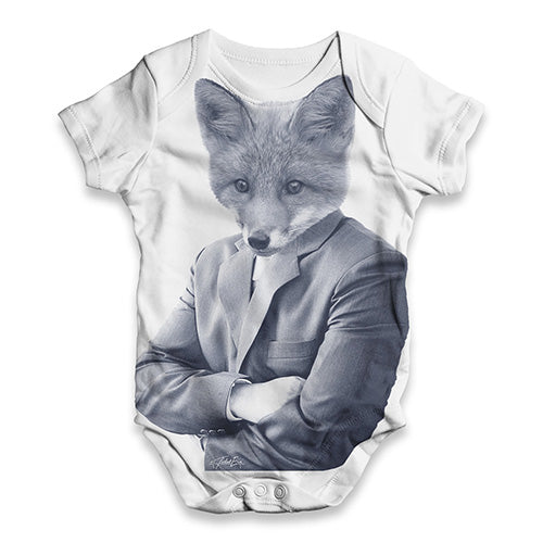 Mr Fox Baby Unisex ALL-OVER PRINT Baby Grow Bodysuit