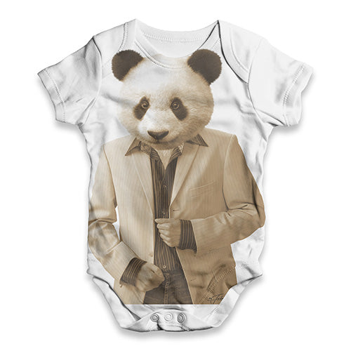 Mr Panda Baby Unisex ALL-OVER PRINT Baby Grow Bodysuit