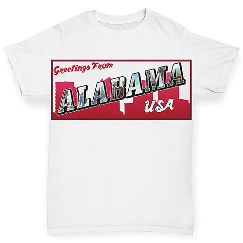 Greetings From Alabama USA Baby Toddler ALL-OVER PRINT Baby T-shirt