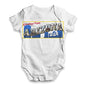 Greetings From Arizona USA Baby Unisex ALL-OVER PRINT Baby Grow Bodysuit