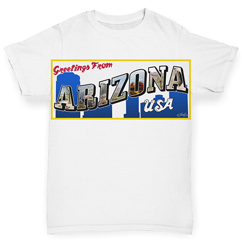 Greetings From Arizona USA Baby Toddler ALL-OVER PRINT Baby T-shirt