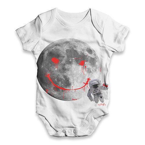 Full Moon Graffiti Baby Unisex ALL-OVER PRINT Baby Grow Bodysuit