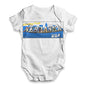 Greetings From Nebraska USA Baby Unisex ALL-OVER PRINT Baby Grow Bodysuit