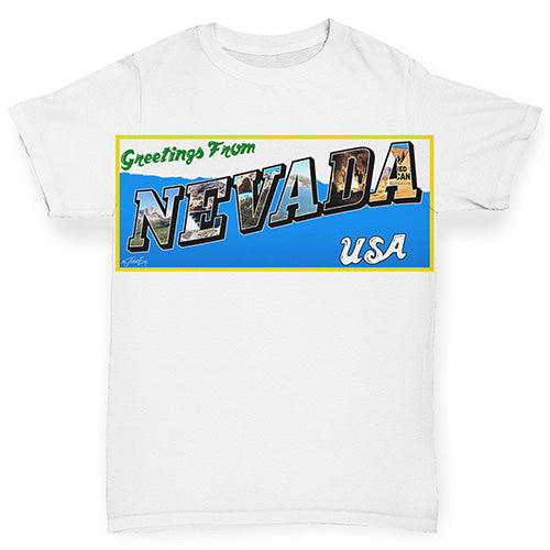 Greetings From Nevada USA Baby Toddler ALL-OVER PRINT Baby T-shirt
