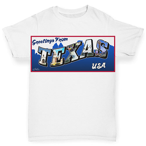 Greetings From Texas USA Baby Toddler ALL-OVER PRINT Baby T-shirt