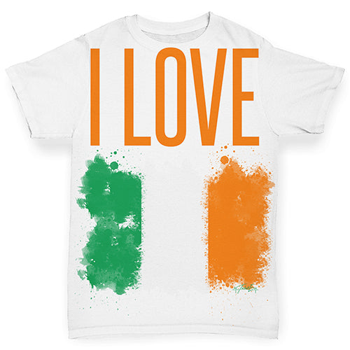 I Love Ireland Baby Toddler ALL-OVER PRINT Baby T-shirt