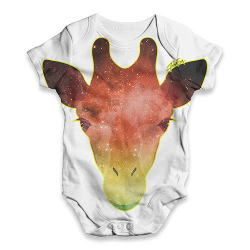 Giraffe Galaxy Baby Unisex ALL-OVER PRINT Baby Grow Bodysuit