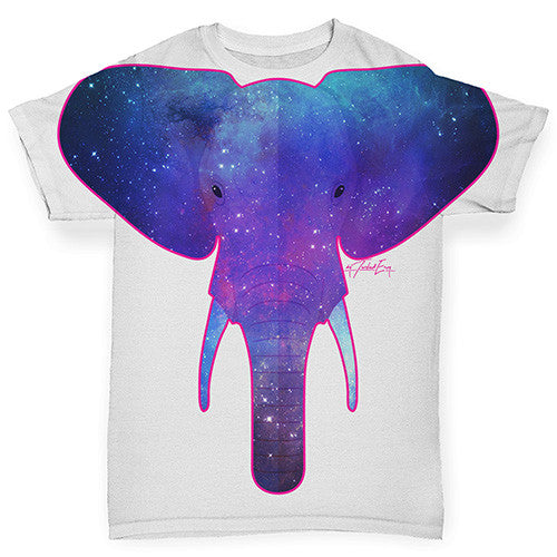 Cosmic Elephant Baby Toddler ALL-OVER PRINT Baby T-shirt