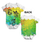 Rainbow Bird Cages Baby Unisex ALL-OVER PRINT Baby Grow Bodysuit