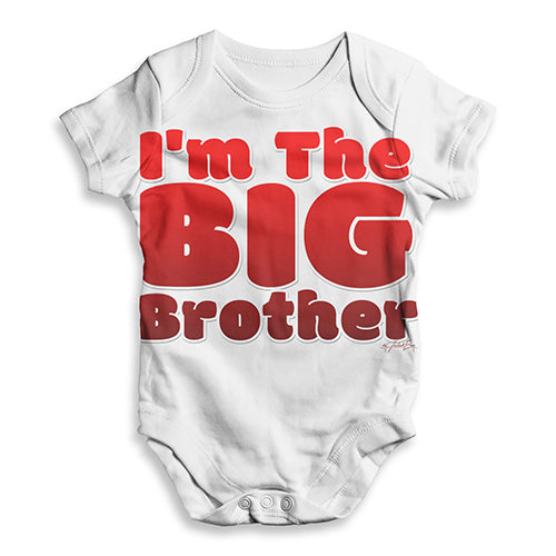 I'm The Big Brother Baby Unisex ALL-OVER PRINT Baby Grow Bodysuit