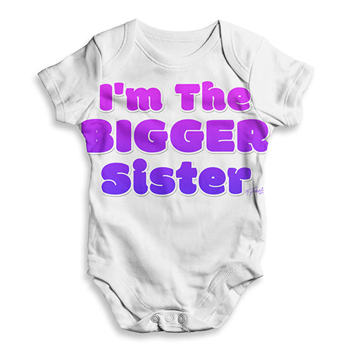 I'm The Bigger Brother Baby Unisex ALL-OVER PRINT Baby Grow Bodysuit