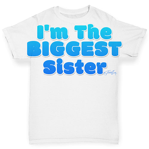 I'm The Biggest Sister Baby Toddler ALL-OVER PRINT Baby T-shirt