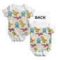 Baby Dinosaurs Baby Unisex ALL-OVER PRINT Baby Grow Bodysuit