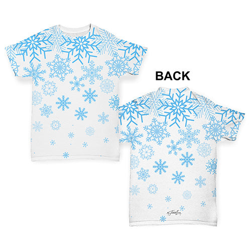 Winter Magic Snowflakes Baby Toddler ALL-OVER PRINT Baby T-shirt