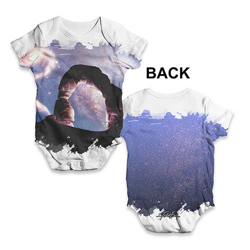 Galaxy Landscape Baby Unisex ALL-OVER PRINT Baby Grow Bodysuit