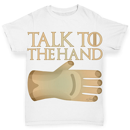 Talk To The Hand Baby Toddler ALL-OVER PRINT Baby T-shirt