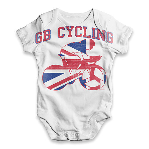 GB Cycling Baby Unisex ALL-OVER PRINT Baby Grow Bodysuit