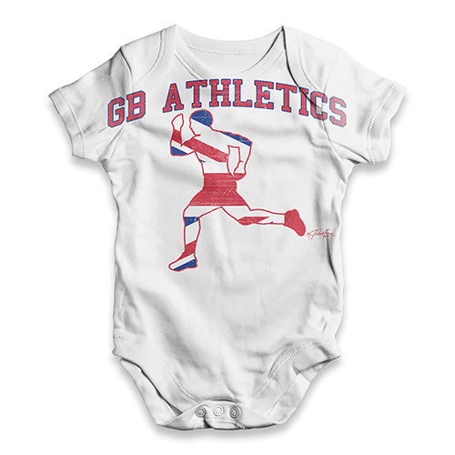 GB Athletics Baby Unisex ALL-OVER PRINT Baby Grow Bodysuit
