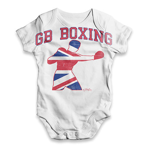 GB Boxing Baby Unisex ALL-OVER PRINT Baby Grow Bodysuit