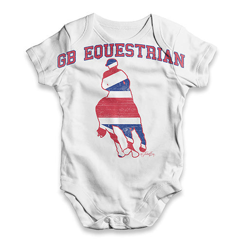 GB Equestrian Baby Unisex ALL-OVER PRINT Baby Grow Bodysuit