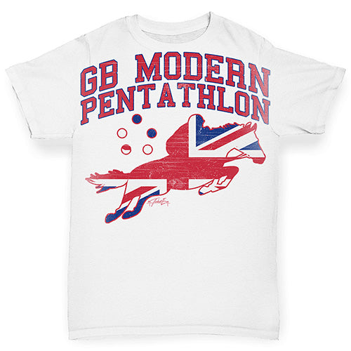 GB Modern Pentathlon Baby Toddler ALL-OVER PRINT Baby T-shirt