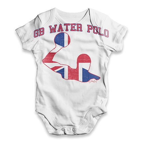 GB Water Polo Baby Unisex ALL-OVER PRINT Baby Grow Bodysuit