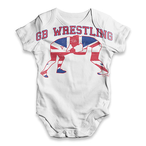 GB Wrestling Baby Unisex ALL-OVER PRINT Baby Grow Bodysuit