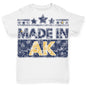 Made In AK Alaska Baby Toddler ALL-OVER PRINT Baby T-shirt