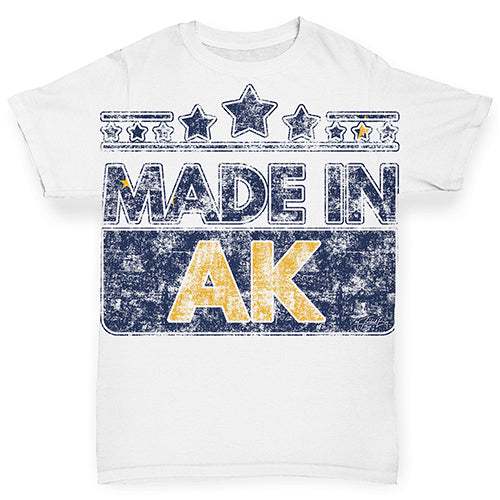 Made In AK Alaska Baby Toddler ALL-OVER PRINT Baby T-shirt