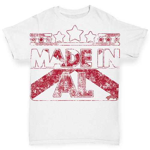 Made In AL Alabama Baby Toddler ALL-OVER PRINT Baby T-shirt