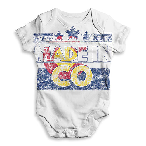 Made In CO Colorado Baby Unisex ALL-OVER PRINT Baby Grow Bodysuit