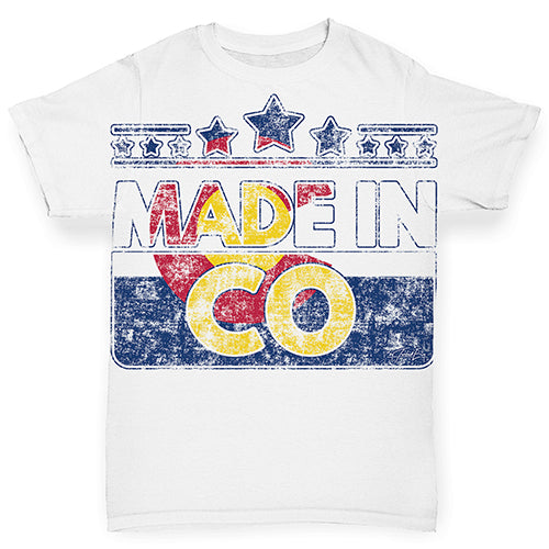 Made In CO Colorado Baby Toddler ALL-OVER PRINT Baby T-shirt