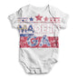 Made In GA Georgia Baby Unisex ALL-OVER PRINT Baby Grow Bodysuit