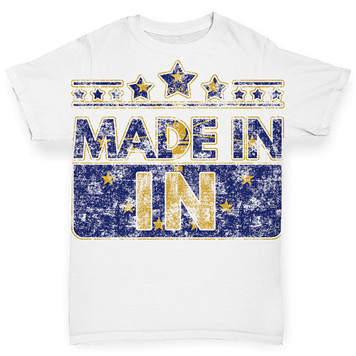 Made In IN Indiana Baby Toddler ALL-OVER PRINT Baby T-shirt