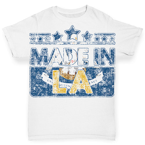 Made In LA Louisiana Baby Toddler ALL-OVER PRINT Baby T-shirt