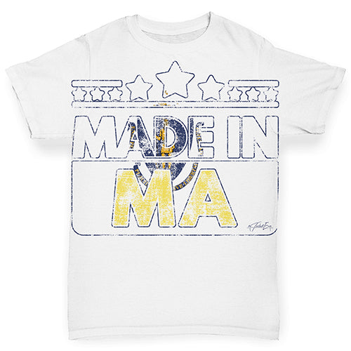 Made In MA Massachusetts Baby Toddler ALL-OVER PRINT Baby T-shirt