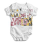 Made In MD Maryland Baby Unisex ALL-OVER PRINT Baby Grow Bodysuit